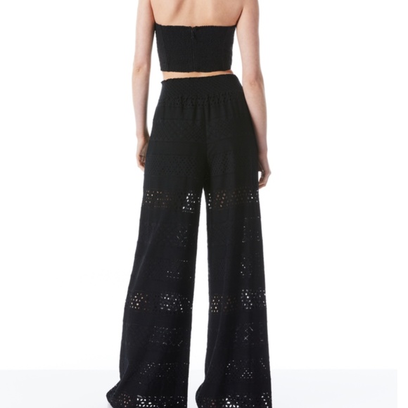 RUSSELL HIGH WAISTED EYELET PANT - Picture 3 of 6